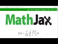 How to Write a Mathematical Formula in HTML