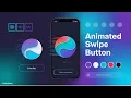 React Native Custom Animated Swipe Button Gradient Single Color Customization