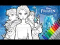 Mewarnai Frozen Elsa Anna 2 Coloring Pages