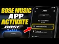 How to activate Bose Music app for speaker pairing - Detailed Guide