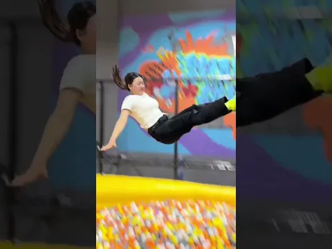 You have THIS sport in your country?! 😳🔥Crazy Trampoline Aerial Game 😂