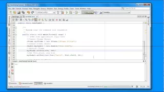 How to set size on JLabel in java swing programing for beginners