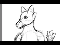 Free Anthro Renath Lineart Speedpaint