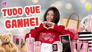 TUDO QUE GANHEI NA MINHA FESTA DE ANIVERSÁRIO