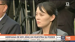 La número "2" del régimen norcoreano: Hermana de Kim Jong-un muestra su poder