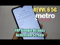 T MOBILE REVVL 6 5G How to by Pass google activation FRP NO PC For metro by T-mobile