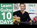 Guitar Lesson 3 - Three Little Birds Guitar Tutorial 10 Day Guitar Starter Course