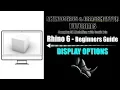 Rhinoceros 6 Tutorial I Rhino Interface Display Options I Beginners Guide I Quick Tipp I Beginner
