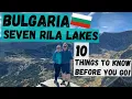 Download Lagu Bulgaria's SEVEN RILA LAKES: 10 Things You NEED to Know Before You Go!
