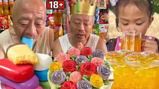 Kompilasi aneka jajanan Tiongkok lawas di TikTok, camilan masa kecil yang bikin bahagia.EP39