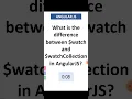 Difference bw Watch WatchCollection in Angular JS Best Java Training Institute Inspiron Tech