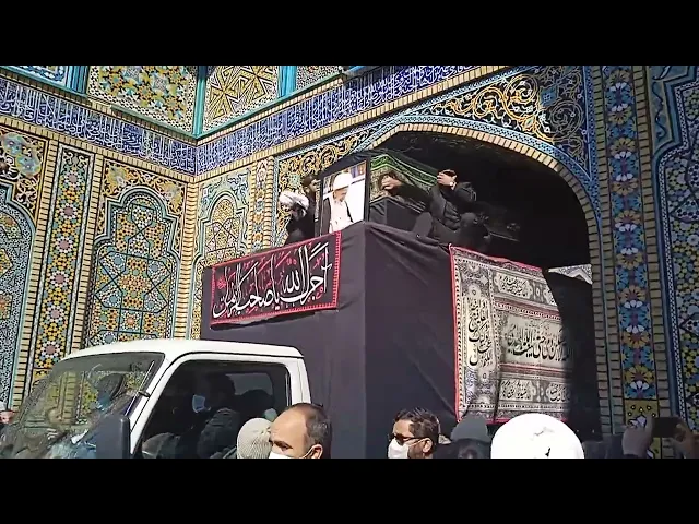 ⁣تشييع الجثمان الطاهر آية الله العظمى الشيخ لطف الله الصافي الگلبيكاني رضوان الله عليه في مدينة قم