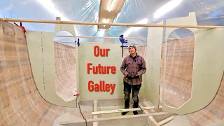 Galley Space Taking Shape – Ep. 429 RAN Sailing