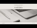 PEMROGRAMAN BERBASIS OBJEK JAVA VARIABEL