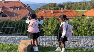 first day back to school morning routine after the holidays ❤️