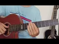 Sunflower - Ivyson How to Play on the Guitar *easy*