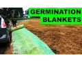 Using Germination Blankets to Grow Grass Seed on a Hill
