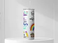 360 View of Teacher Quotes Tumbler