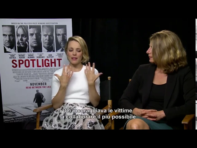 Il Caso Spotlight | Intervista a Rachel McAdams e Sacha Pfeiffer