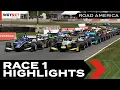 Race 1 Highlights 2026 INDY NXT at Road America