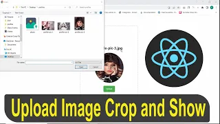 React Upload Image and Show Image Cropping Feature React JS Image Uploading