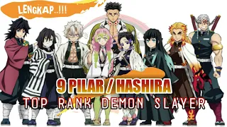bahas lengkap 9 pilar pembasmi iblis kimetsu no yaiba demon slayer