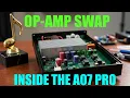 Aiyima A07 Pro speaker amplifier inside - how to replace opamps