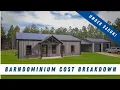 Cost to Build 3 Bedroom 2 Bath 1785 sq ft 1845 Barndominiums