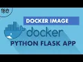 HINDI How to Containerize Flask Application using Docker Docker Tutorial