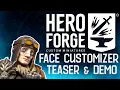 Hero Forge Face Customizer Teaser Dev Twitch Stream