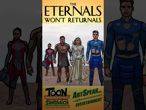 Why the Eternals aren't in Doomsday - TOON SANDWICH #marvel #funny #mcu #avengers #comedy #animation