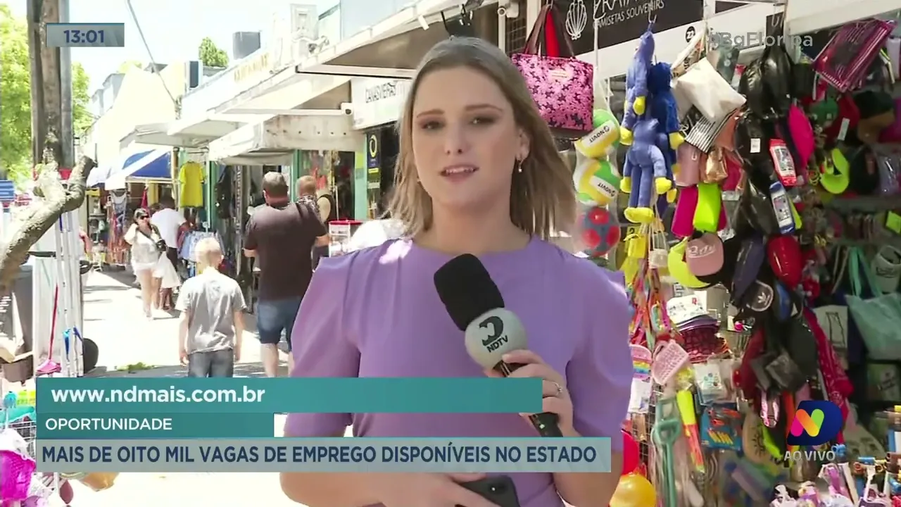 SC abre mais de oito mil vagas de emprego