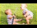 Best Moments Of Funny Babies With Water - Cute Baby s