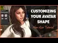 Customizing Your Avatar Shape - Second Life Tutorial