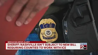 Davidson County sheriff says Nashville isn t subject to new bill regarding working with ICE