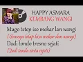 HAPPY ASMARA - KEMBANG WANGI || VIDEO LIRIK & TERJEMAHAN