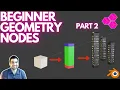 Create BUILDINGs with BEGINNER Blender GEOMETRY NODES Part 2 - Textured Building
