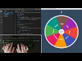 ASMR Programming - Coding a Spin Wheel