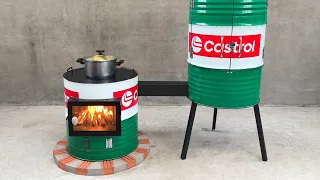 Part 2: Converting an old stove into a multi-functional stove with a smoke oven