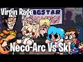 Lagu FNF Virgin Rage but they sing it Neco Arc Vs Ski