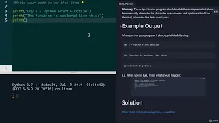 7 Interactive Coding Exercise Printing
