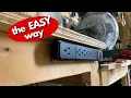EASY Way to Mount a Power Strip
