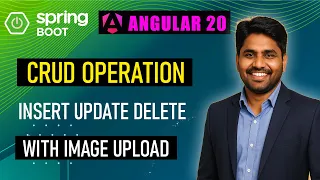 Angular 20 Spring Boot CRUD Tutorial MySQL Image Upload Full Stack App 2027
