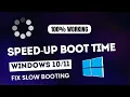 Download Lagu How to Speedup Boot Time in Windows 10/11 | Fix Slow Boot (NEW FIX)