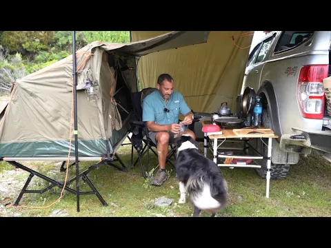 Download MP3 CAMPING on MOUNTAIN - Elevated TENT - RAIN