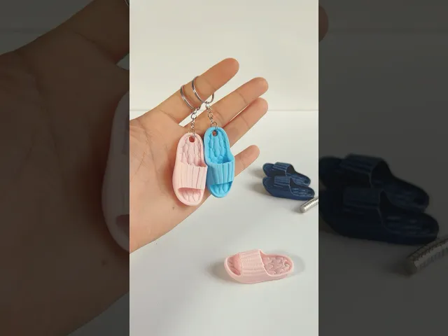 Puffy Slipper Keychain & Fridge Magnets video thumbnail