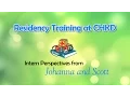 Pediatric Residency Training at CHKD - Intern Perspectives