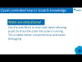 Count-controlled loops in Scratch for primary elementary teachers