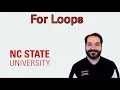 For Loops and Traversing Lists in Python