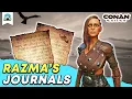 All Razma s Journal Locations Follow the Story of Razma of Shem Conan Exiles